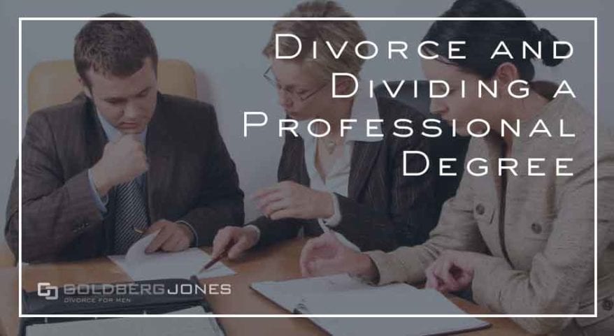 profession degrees and divorce