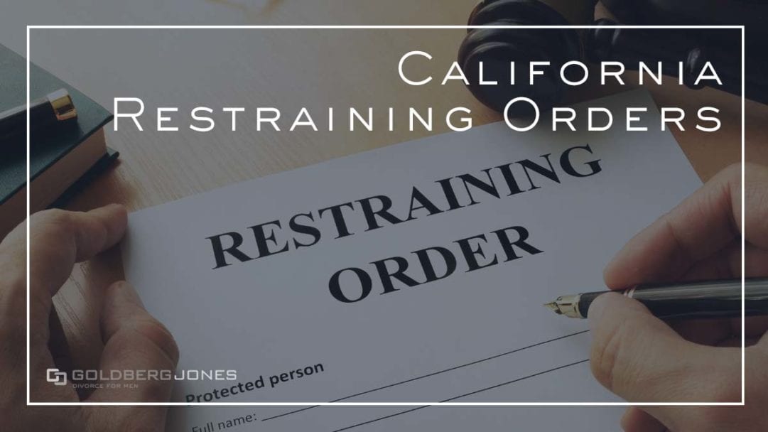 how do restraining orders work in san diego