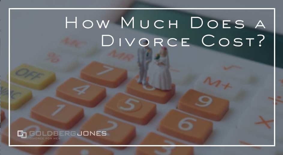 how much does a divorce cost in california