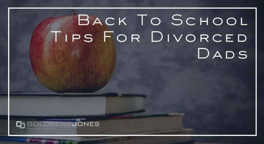 tips for dad for back to school