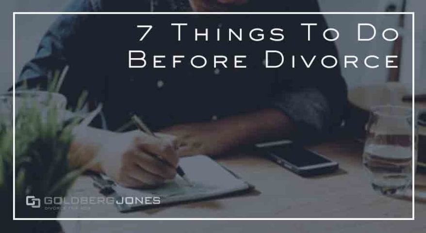 preparing for divorce