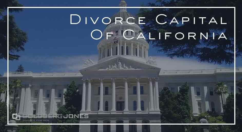 what city has the most divorces in california