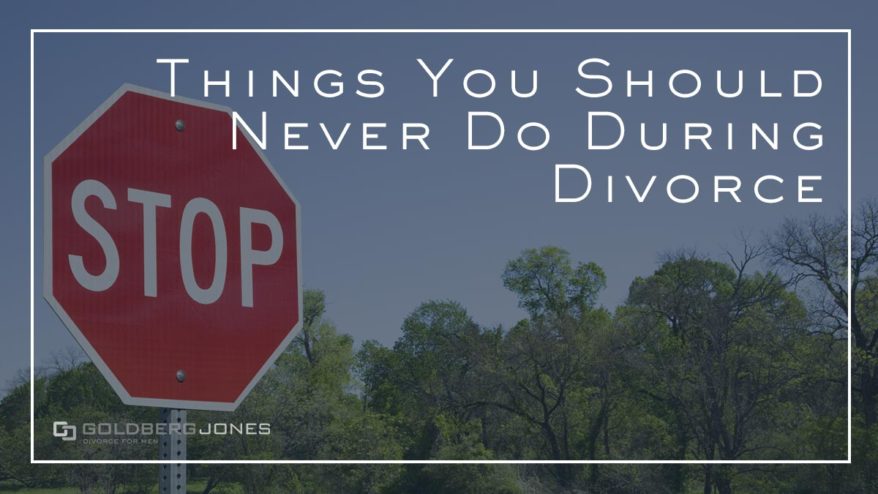 ways you can harm your own divorce case