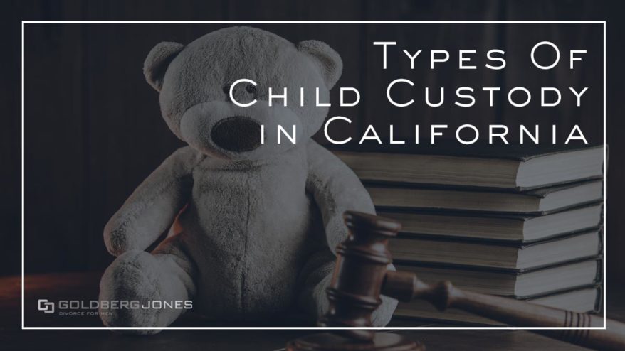 what are the custody types in CA