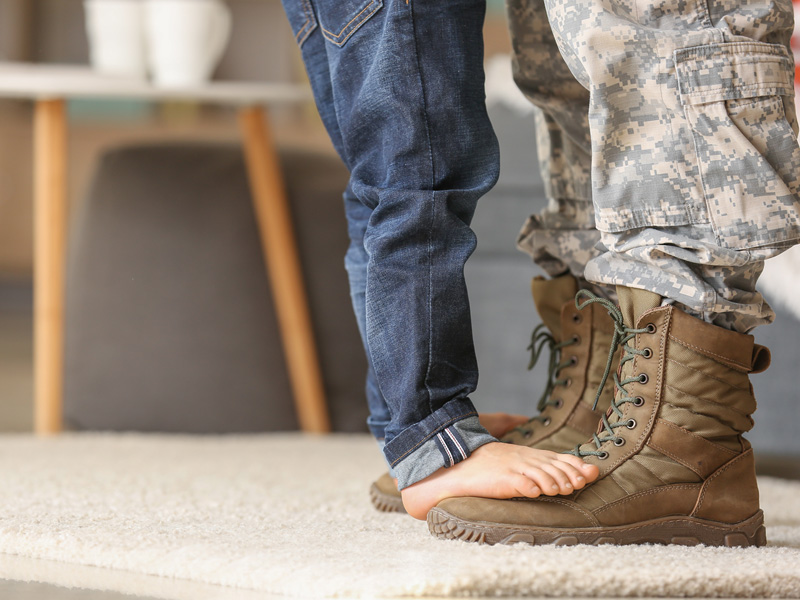 how can divorce and custody different for military