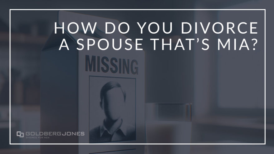 how to divorce if you can't find your spouse