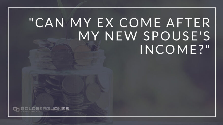 newly married and dont want ex to have access to money