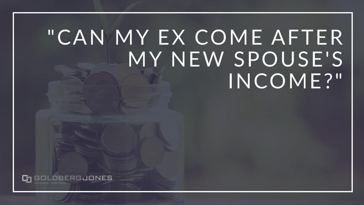 newly married and dont want ex to have access to money