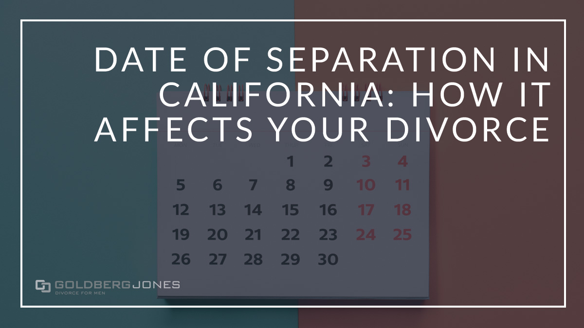 what is the date of separation