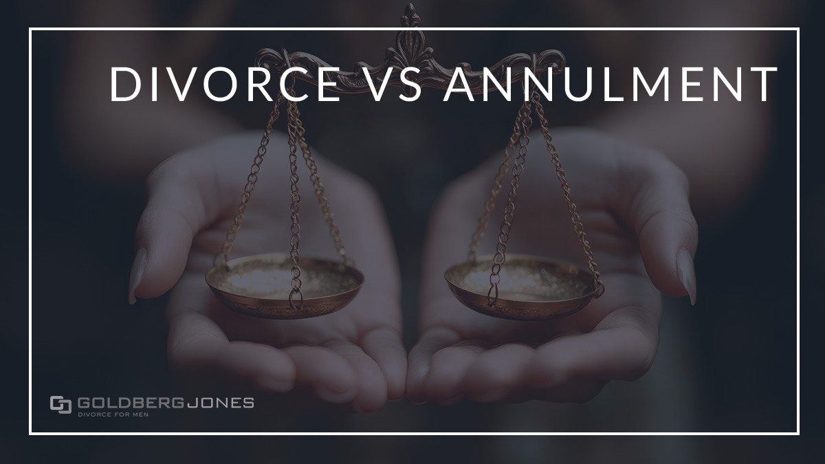 what is the different between annulment and divorce
