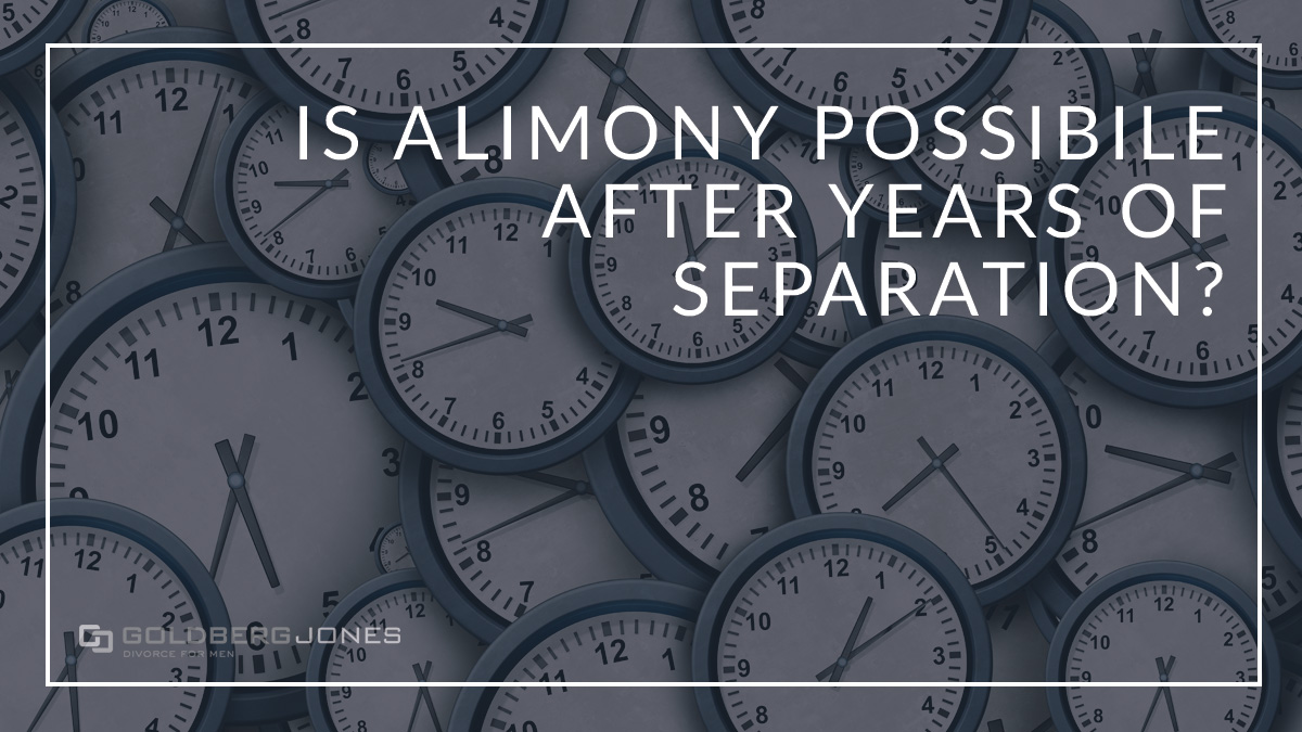 alimony after 19 years of separation